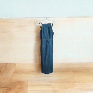 Le Lis Kendall Denim Midi Dress